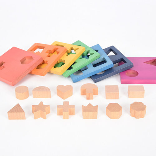 TickiT Houten Vormenpuzzel 3