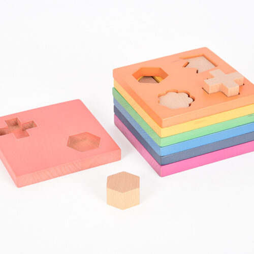 TickiT Houten Vormenpuzzel 4
