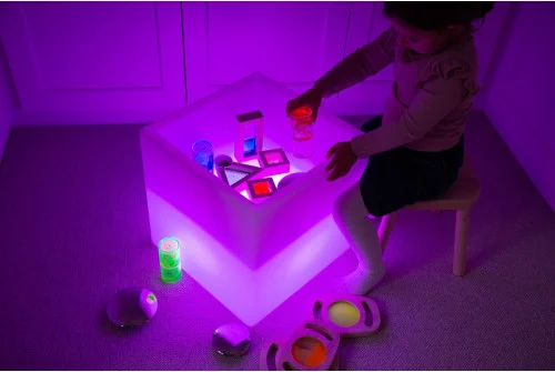 TickiT sensorische licht- en watertafel VIERKANT - Afbeelding 6
