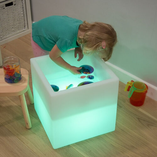 TickiT sensorische licht en watertafel VIERKANT 3