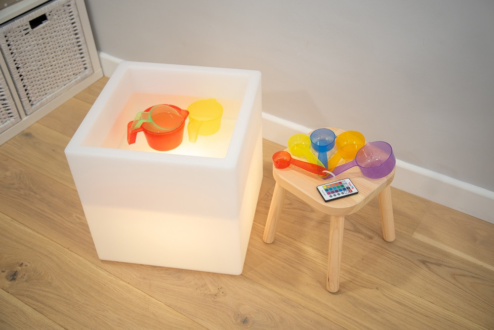 TickiT sensorische licht- en watertafel VIERKANT - Afbeelding 2