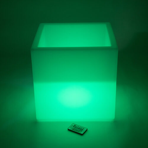 TickiT sensorische licht en watertafel VIERKANT Groen
