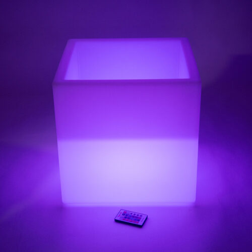 TickiT sensorische licht en watertafel VIERKANT Paars