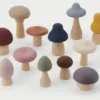 Tickit Silisoft Paddenstoelen Set Aarde Kleuren