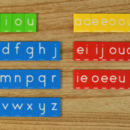 X Creator Kleine Leesletters set