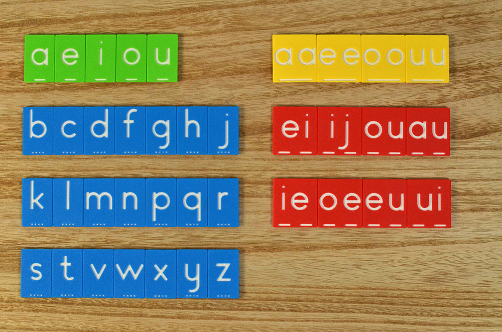 X Creator Kleine Leesletters set