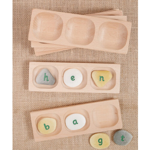 Yellow Door Woordbouw Tray – 3 Vakken 3
