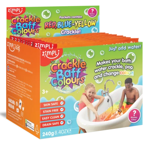 Zimpli Kids Crackle - knisperend badpoeder - 20 gram