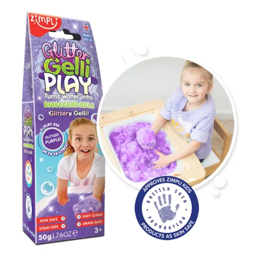 Zimpli Kids Gelli Play Glitter 50 gram verpakking