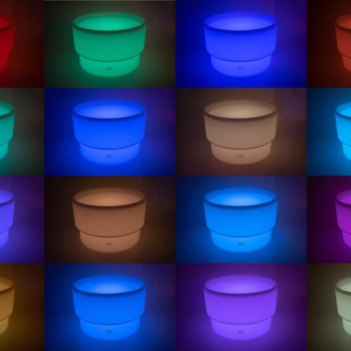 kleuren van TickiT sensorische lichttafel