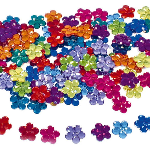 Bauspiel Glitterstenen Bloemen 120 stuks 2