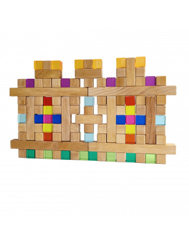 Alternative view of Bauspiel Lucent Cubes L - 20 Stuks