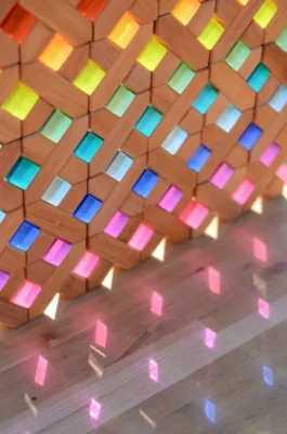 Bauspiel X Blokken met lucent cubes