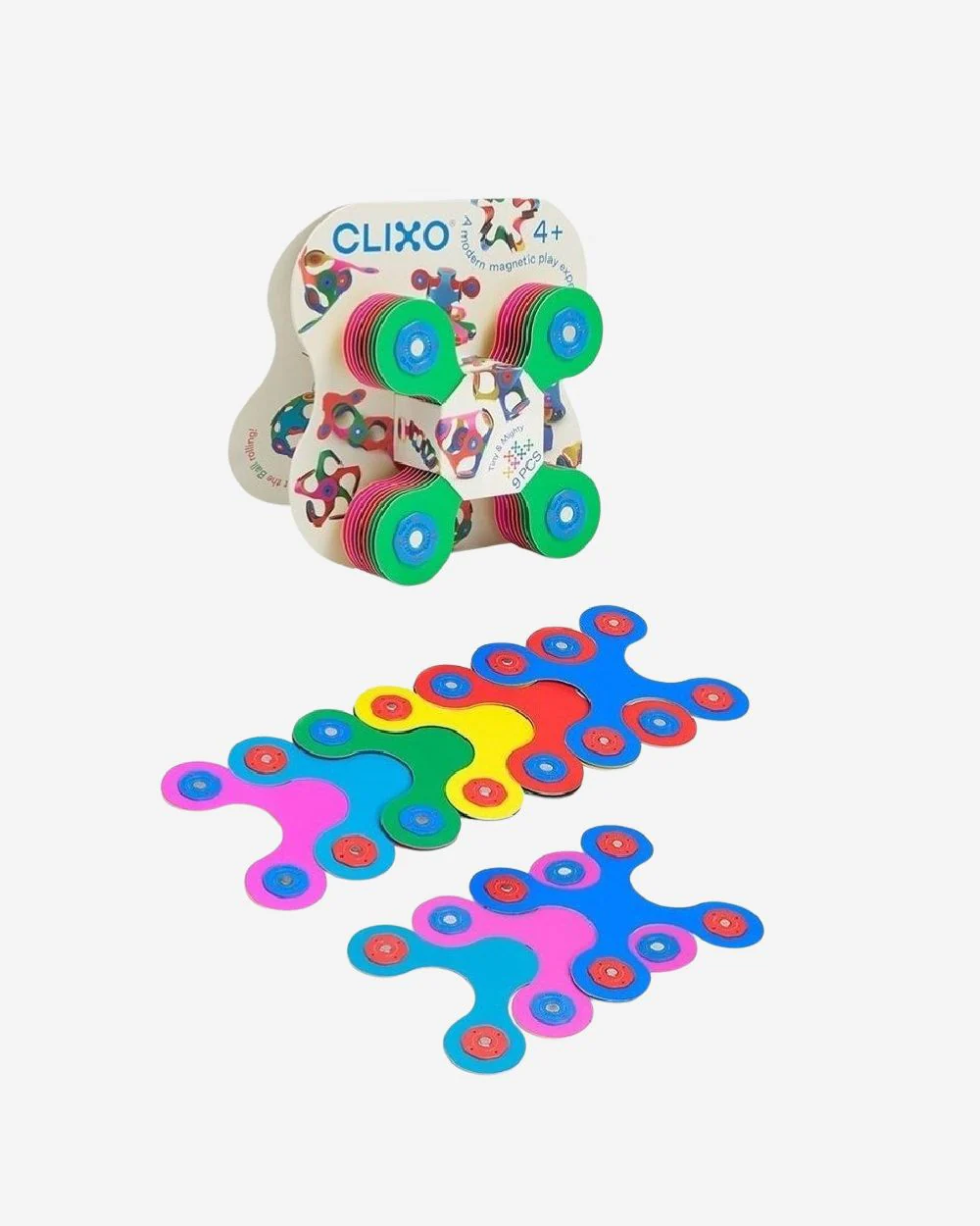 Clixo Tiny & Mighty Rainbow (9 stuks) - Afbeelding 2