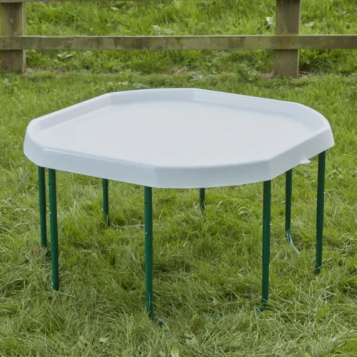 Alternative view of Cosy Direct Tuff Tray Wit met Metalen Onderstel – Groot