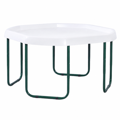 Cosy Direct Tuff Tray Wit met Metalen Onderstel – Groot