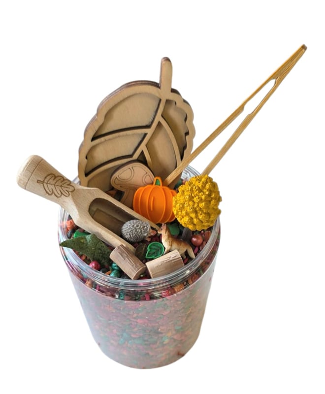 SensoryFun PourAndPlay Herfst
