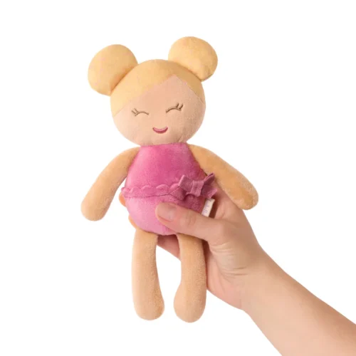 LullaBaby Zachte Badpop – Meisje met blond haar | Klein
