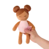 LullaBaby Zachte Badpop – Meisje met bruin haar Klein