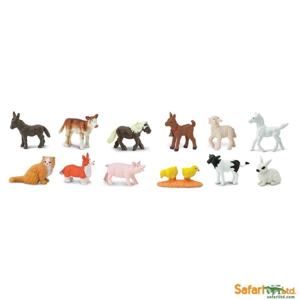 Safari Ltd Boerderij Baby's Toob - Afbeelding 2