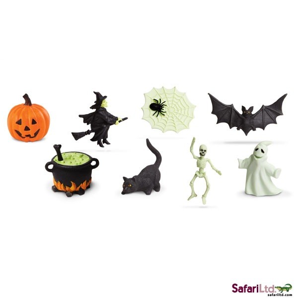 Safari Ltd Glow-in-the-Dark Halloween Toob inhoud
