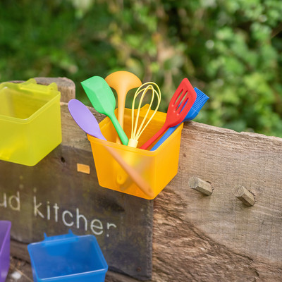 TickiT Transparante Speelbakjes – 6 stuks - Afbeelding 4