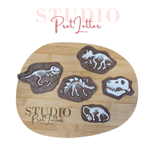 Studio Pretletter - Dino Fossielen