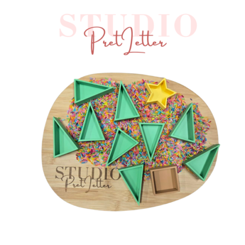 Alternative view of Studio Pretletter - Kerstboom puzzel