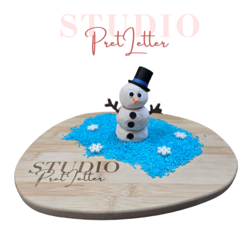 Alternative view of Studio Pretletter - Maak een sneeuwpop