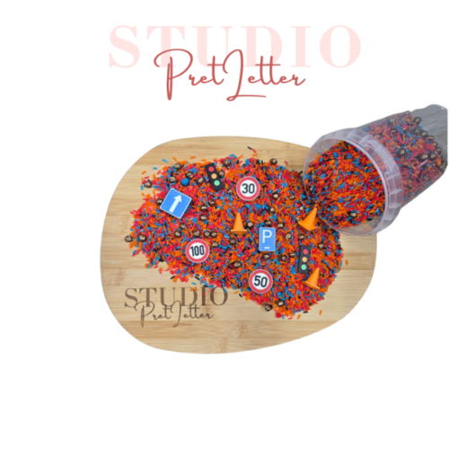 Studio Pretletter PLA Figuurtjes - Verkeer