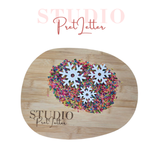 Studio Pretletter - Sneeuwvlokken