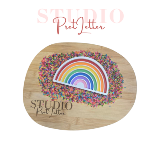 Studio Pretletter - Vulvorm Regenboog